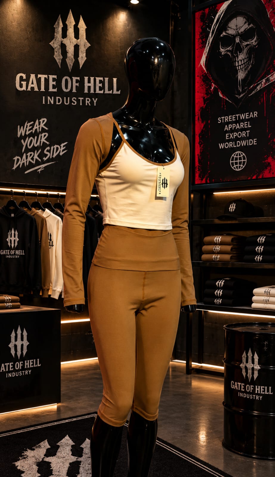 Caramel Active Co-ord Set
