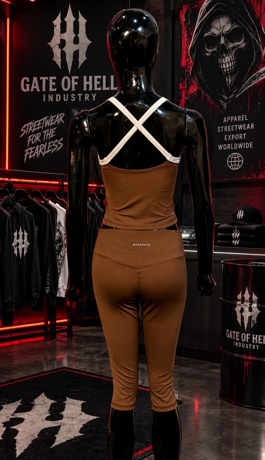 Brown Active Co-ord Set