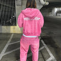 07 Co-ord Set — Zip Hoodie & Wide-Leg Sweatpants